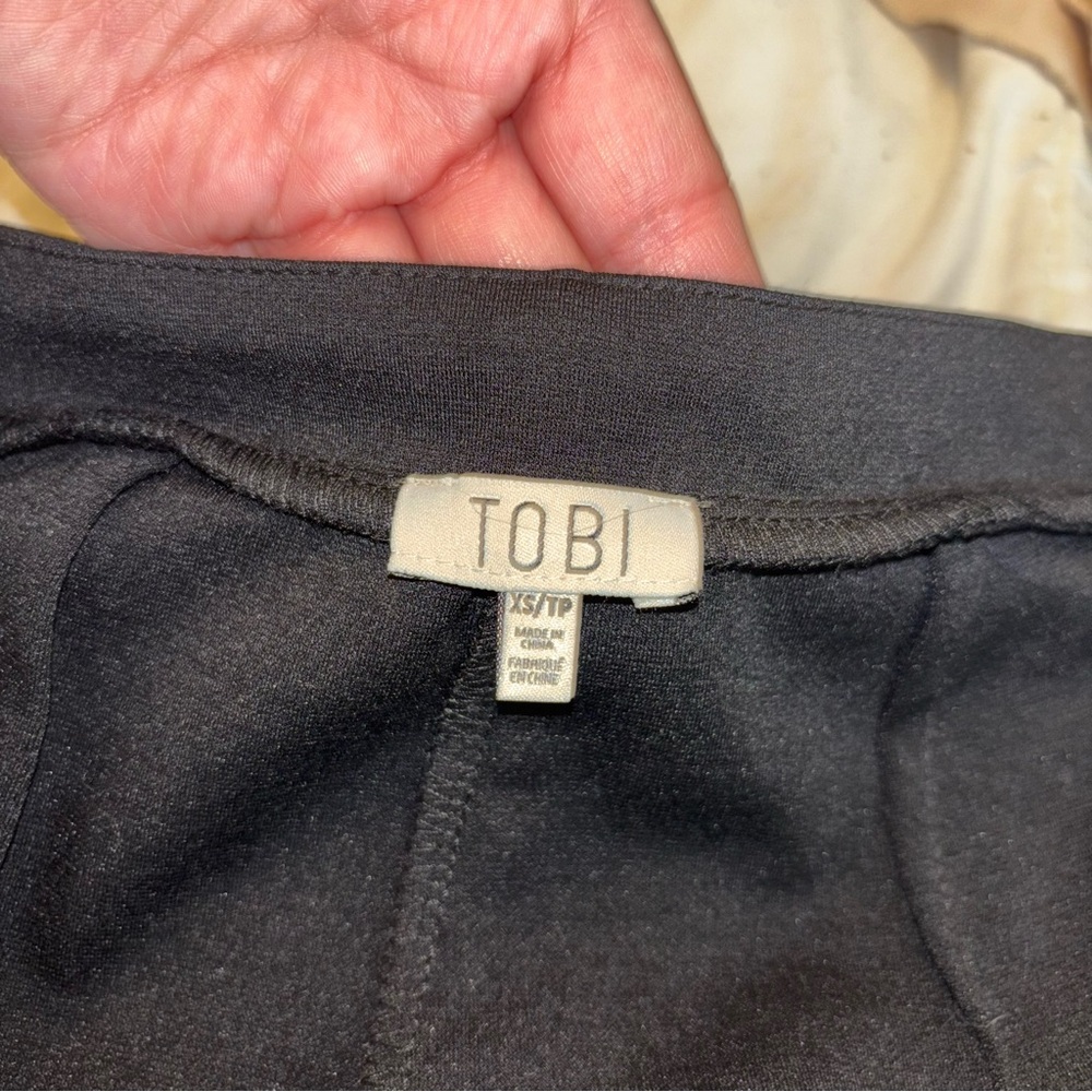Tobi Black Sleeveless Strappy Back Halter Maxi Dress Size XS - Picture 14 of 14